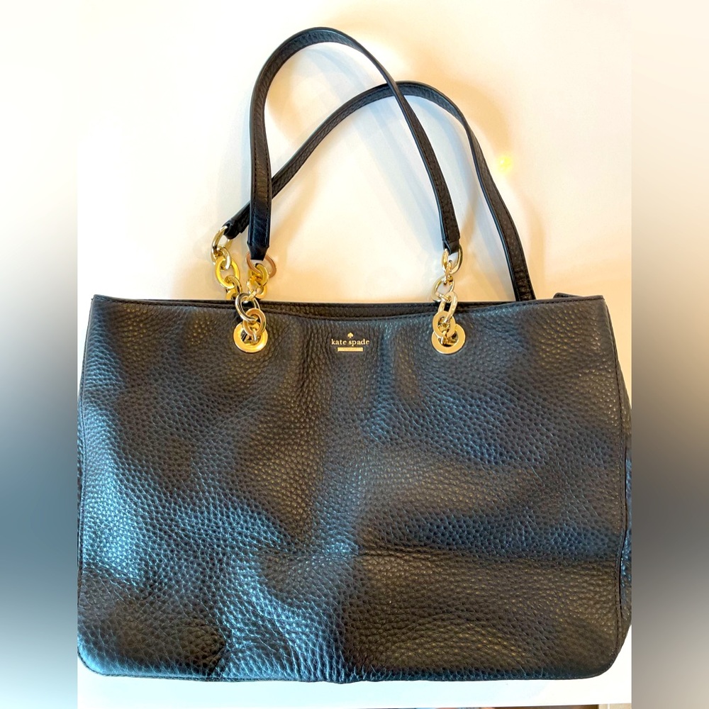 Brand new Kate Spade black and gold purse